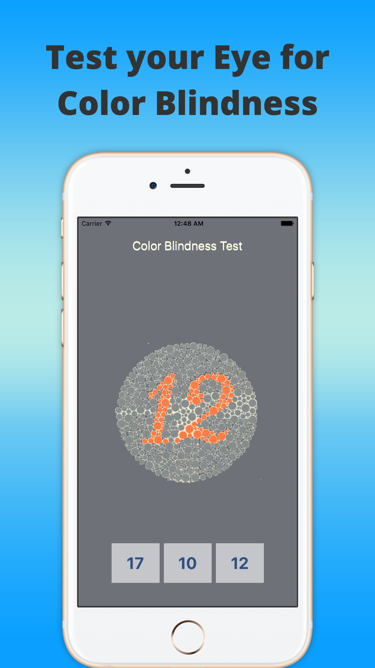 Test if you are Colorblind? screenshot 3