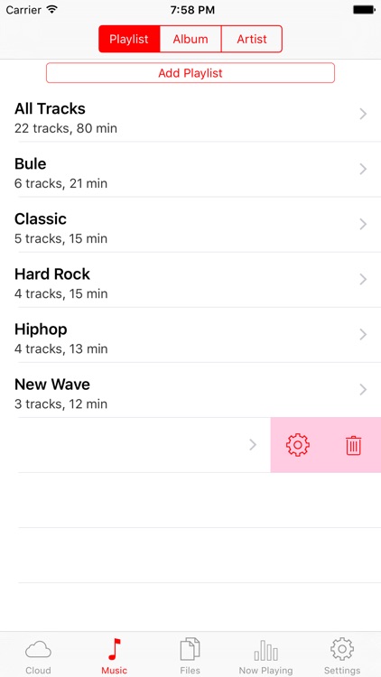 Cloud Play Pro - Music Player & Streamer for Dropbox, Google Drive, OneDrive, Box and iPod Library screenshot-3