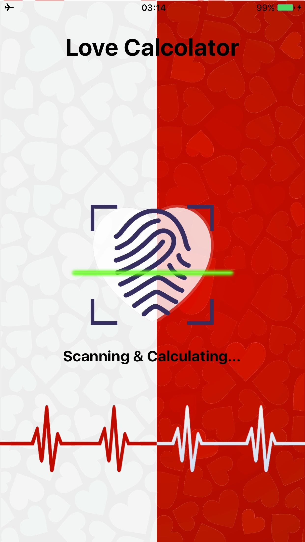 Love Calculator FingerPrint-PRANK screenshot 3