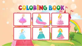 Game screenshot Princess Coloring Book - Painting Game for Kids apk