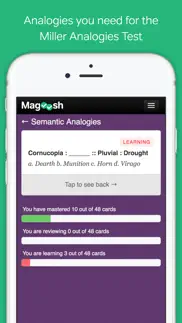 miller analogies test practice flashcards iphone screenshot 1