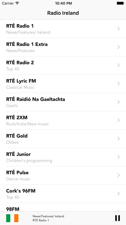 Irish Ireland Radio Stations - Northern Radioplayer screenshot-3