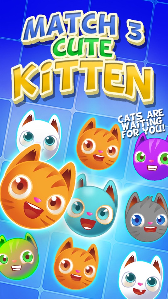 #3. Match 3 Cute Kitten (iOS) 由: Stepan Ivanov