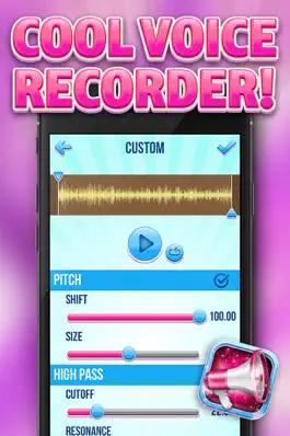 Game screenshot Смена голоса – Едактирования записей со звуковыми эффектами и модификатором apk
