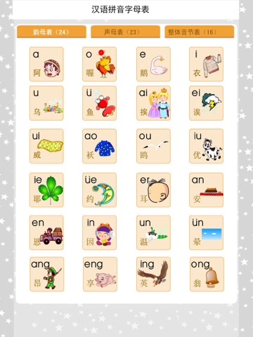 Screenshot #4 pour 汉语拼音字母表