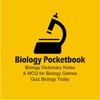 Biology Pocketbook - Biology Dictionary Notes & MCQ for Biology Games Quiz Biology Today