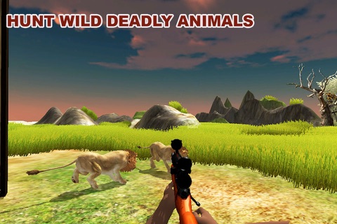 Wild Animal Hunter 3D-Real Predator Animal Hunting game screenshot 3