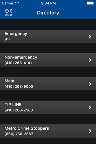 Annapolis PD Mobile screenshot 2