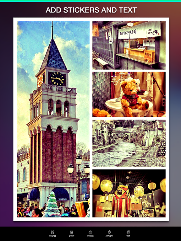 Screenshot #4 for Layout Camera Collage - photo collage maker & photo editor