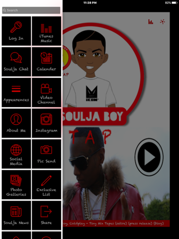Soulja Boy Official iPad screenshot 2 - Music app
