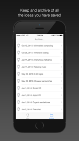 One Idea: Startup idea randomizer screenshot