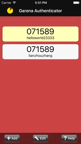 Game screenshot Garena Authenticator hack