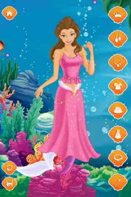 Game screenshot Mermaid Dress Up for Kids apk