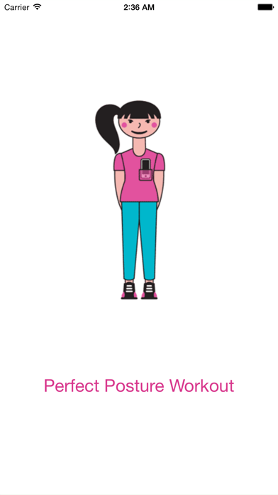 Screenshot #1 pour Perfect Posture Workout