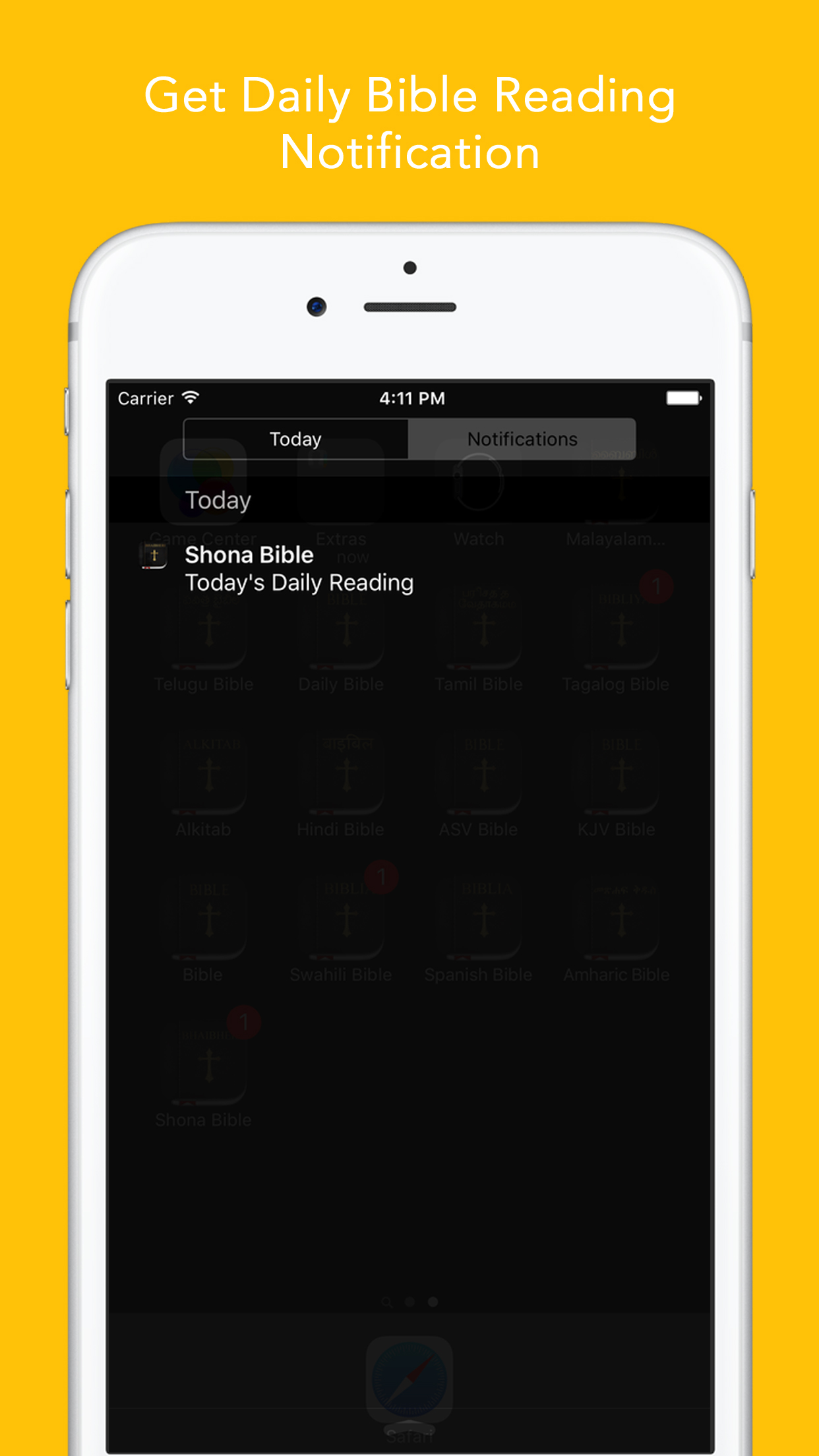 Shona Bible : Easy to use Bible app in Shona for daily offline Bible book reading screenshot 3