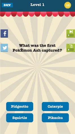 Game screenshot Cartoon Trivia Questions and Answers - Ultimate Quiz For Pokemon Fans apk