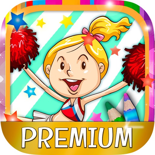 Painting magical fun drawings Coloring pictures - Premium