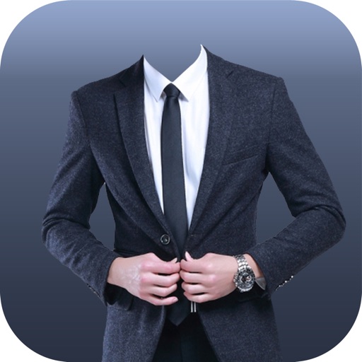 Man Fashion Suit Photo Montage icon