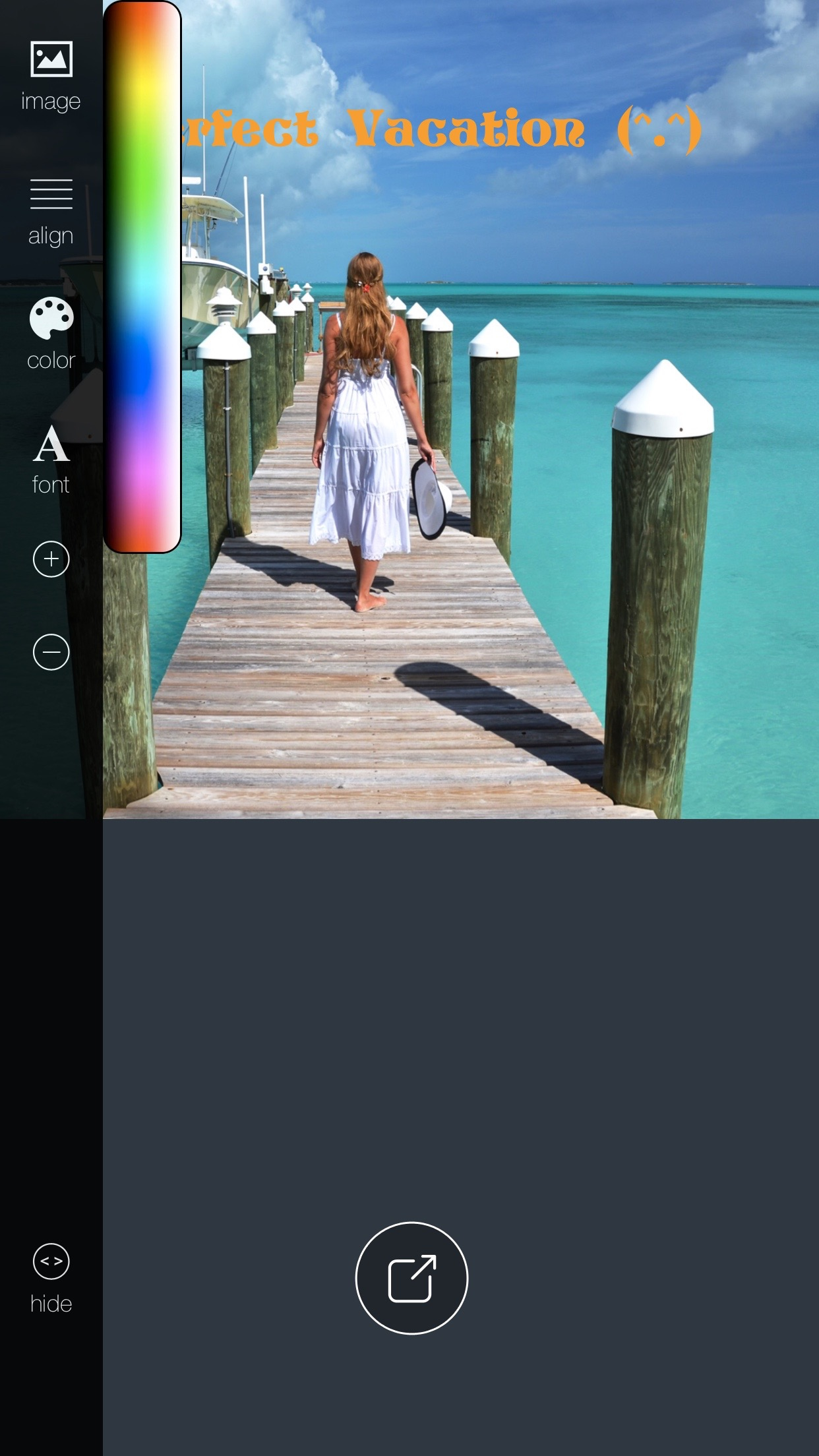 Pic Font - write the text on your photo!