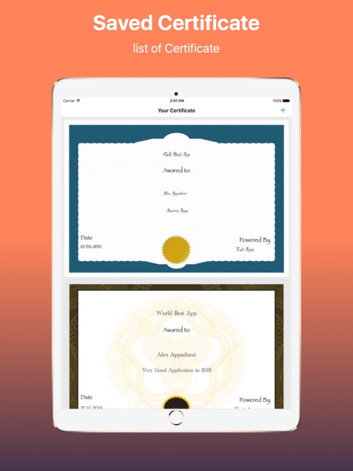 Create Your Own Certificate Pro
