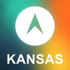 Kansas, USA Offline GPS : Car Navigation