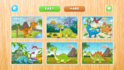 Dinosaur Puzzle for Kids - Dino Jigsaw Puzzles Games Free for Toddler and Preschool Learning Games iPhone screenshot 3 - Games app