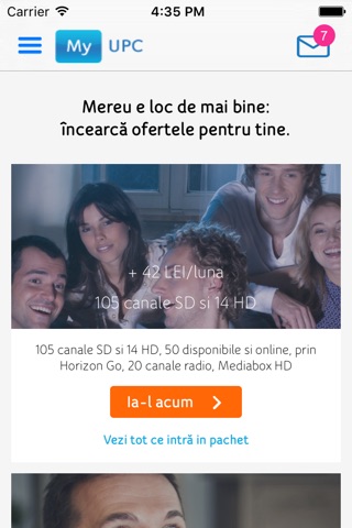 My Vodafone Servicii Fixe & TV screenshot 4