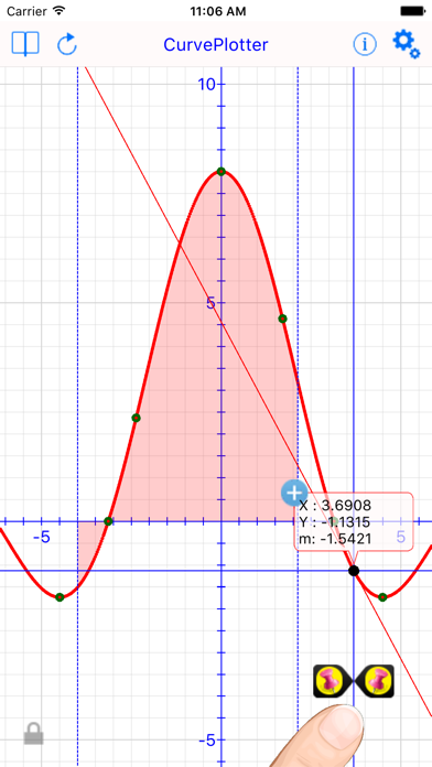 Screenshot #1 pour Graphique courbe courbe Calc L