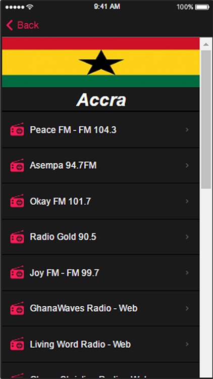 Listen Ghana Radio Stations Free