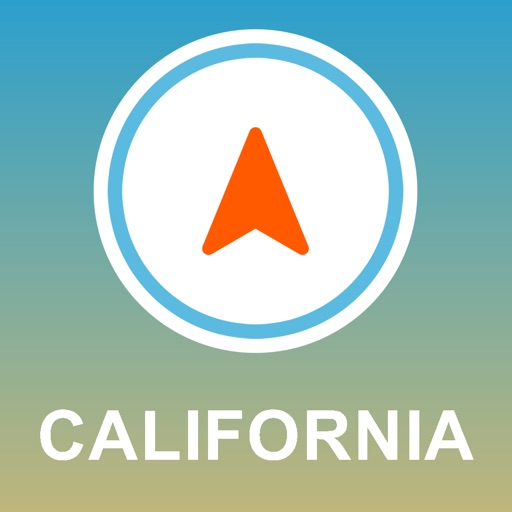 California, USA GPS - Offline Car Navigation icon