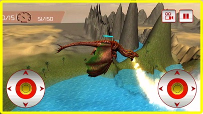 How to cancel & delete Flying Fire Dragon Flight Simulator 2016 – Train your blaze drake to fight jurassic war village from iphone & ipad 2