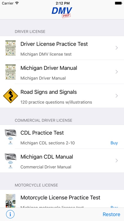 Michigan DMV Test Prep