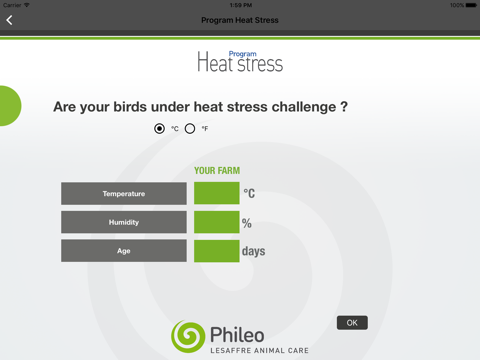 Screenshot #5 pour Program Heat stress Poultry