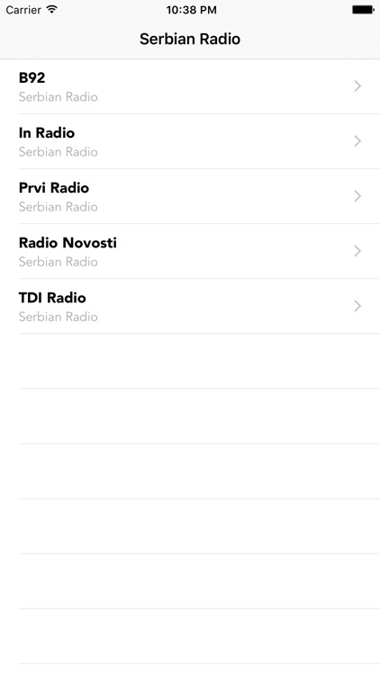 Serbian Radio: Radios Serbia Online Free FM Stations screenshot-4