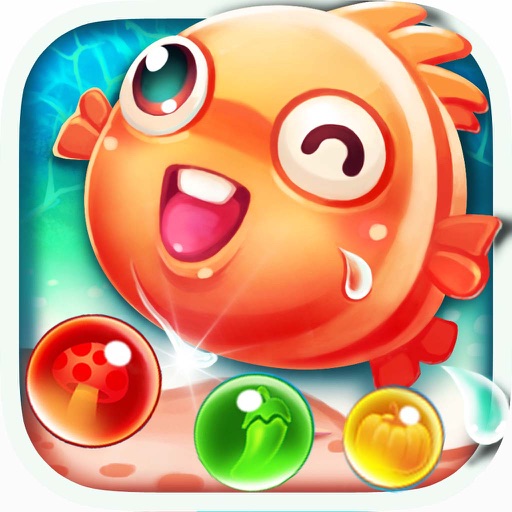 Fish Bubble Shooter Crush Mania Icon