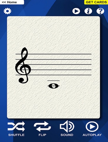 Screenshot #4 pour Music Instruments Flash Cards