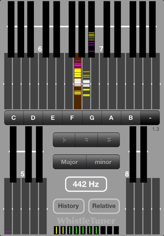 WhistleTuner screenshot 2