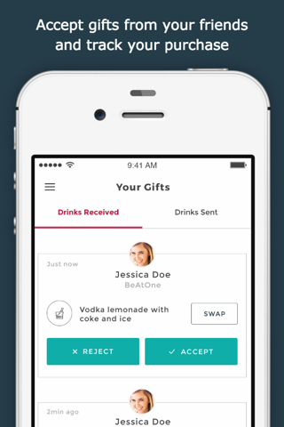 RoundsOnMe - Send drinks to friends - Rounds on Me screenshot 3