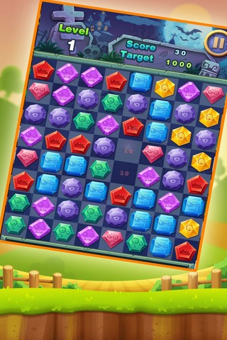Zombie Jewels Puzzle screenshot 2