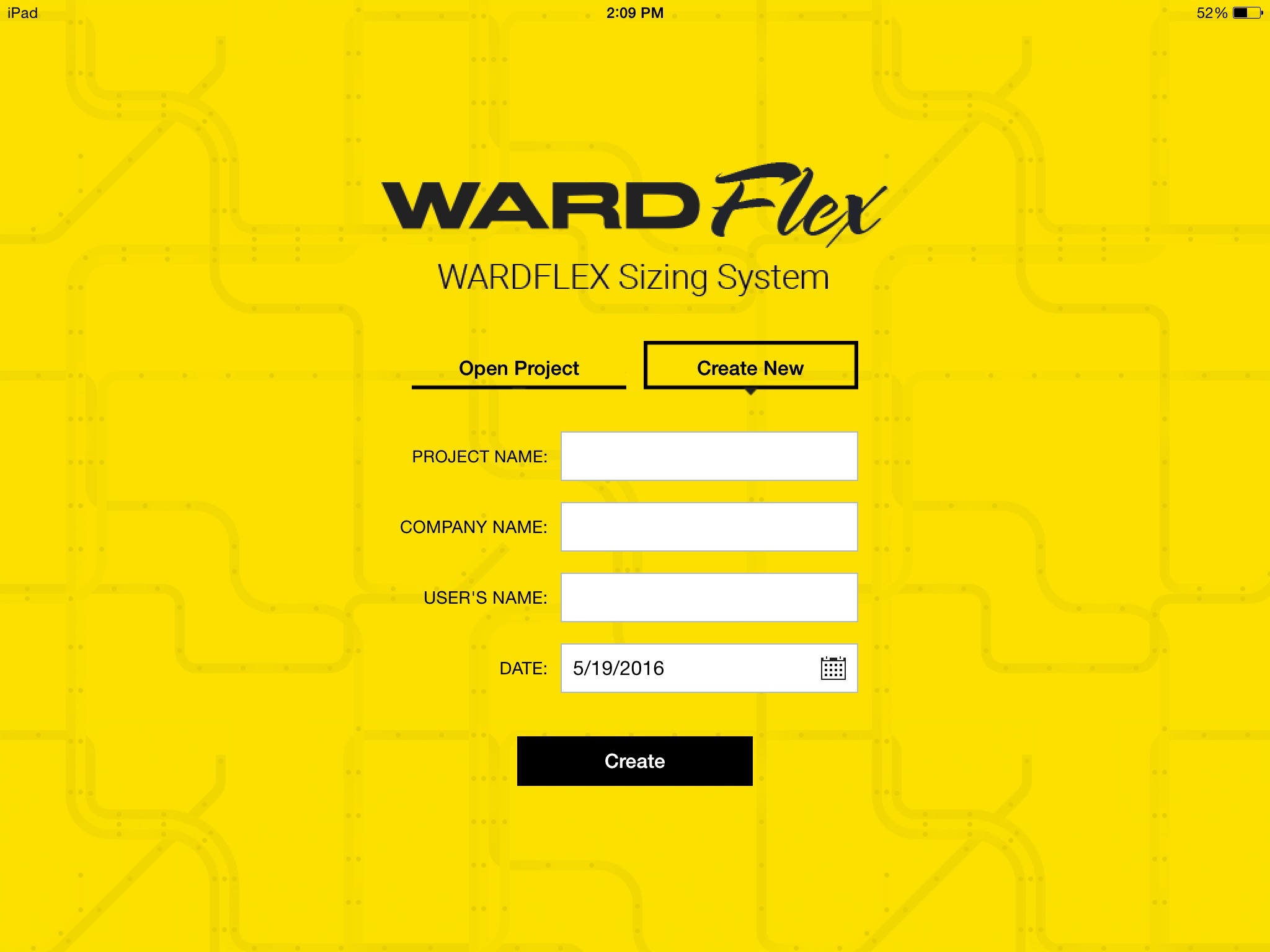 WARDFLex Sizing System screenshot 3