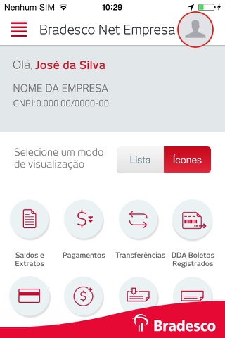 Bradesco Net Empresa screenshot 3