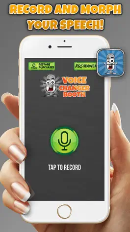 Game screenshot Voice Changer Booth – Sound Recorder Effects and Speech Modifier App Free hack