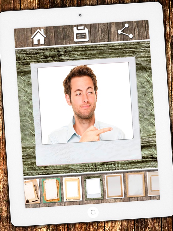 Vintage photo frames - Photo editor for framing and create profiles iPad screenshot 4 - Photo & Video app