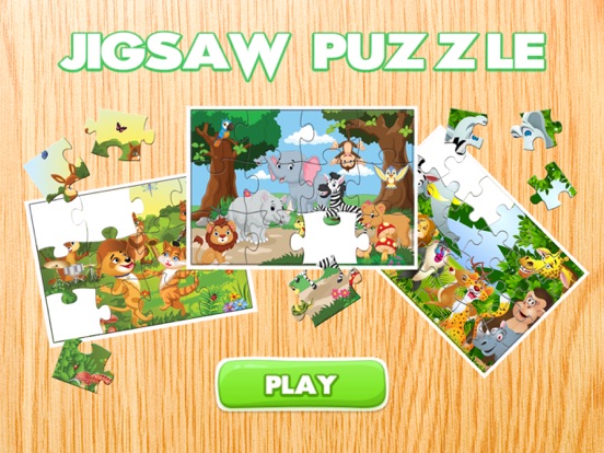 Animals Puzzle Games Free Jigsaw Puzzles for Kids iPad screenshot 2 - Games app