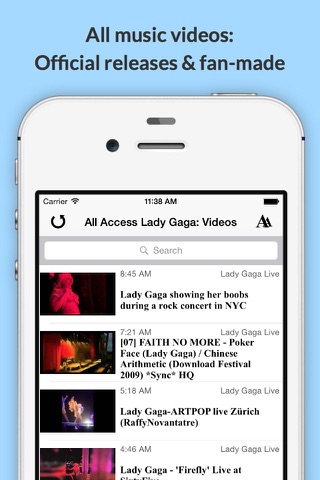 All Access: Lady Gaga Edition - Music, Videos, Social, Photos, News & More! screenshot 2