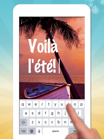 Screenshot #5 pour Cartes de vacance: Salutations de vacances & Bon voyage - Carte de vœux