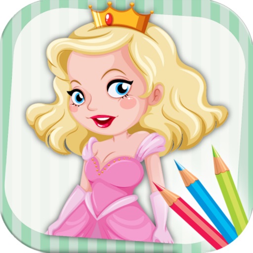 Draw Color Princess iOS App
