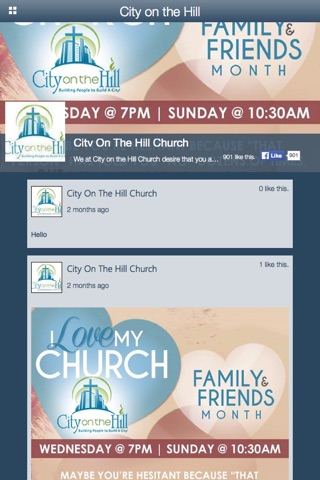 City on the Hill Church screenshot 2