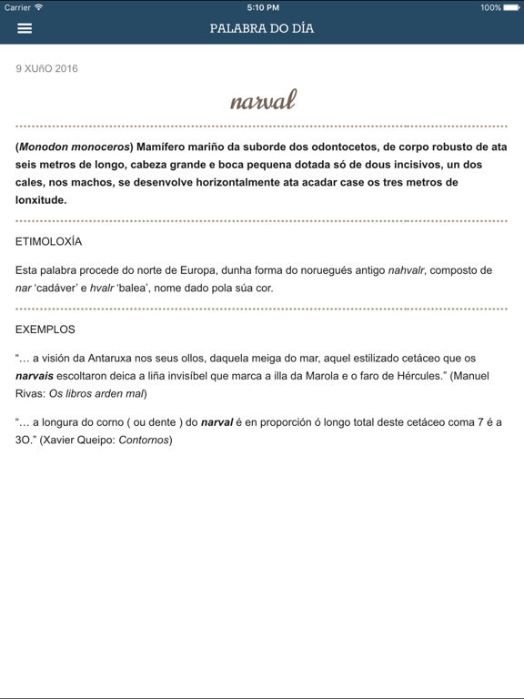 Dicionario RAG iPad screenshot 4 - Reference app