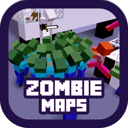 Zombie Maps for Minecraft PE - Best Map Downloads for Pocket Edition Pro icon